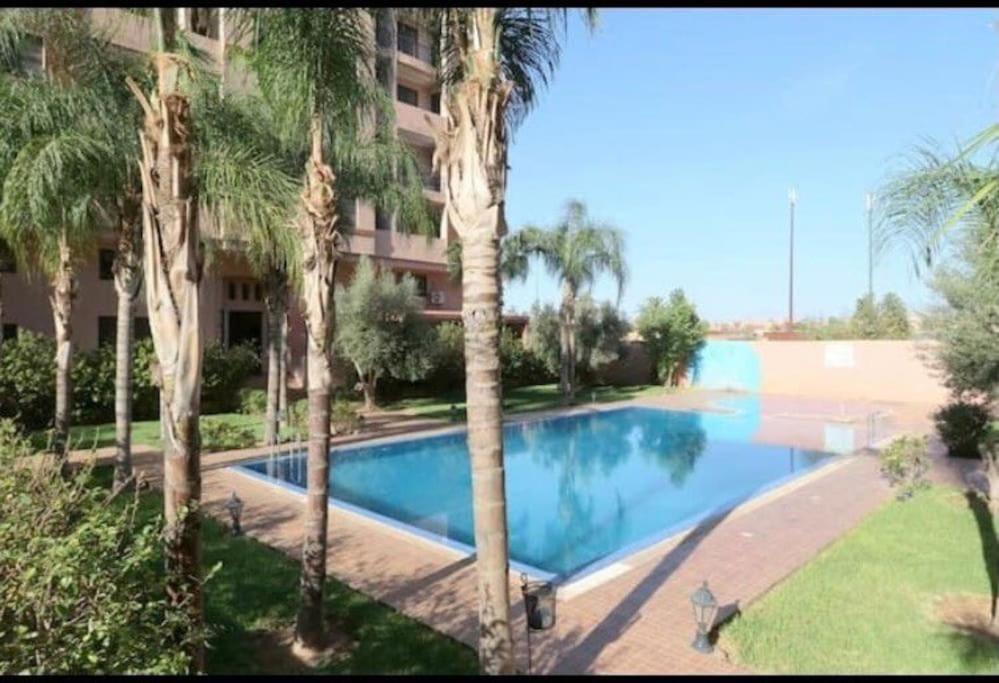 Moderne appartement T3 à Gueliz Marraquexe Exterior foto
