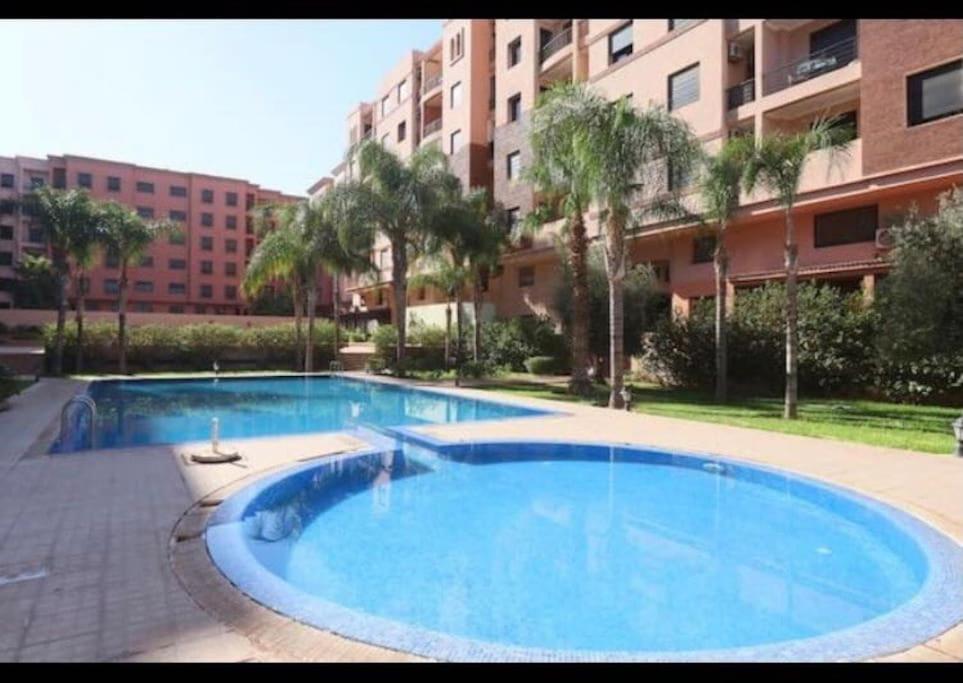 Moderne appartement T3 à Gueliz Marraquexe Exterior foto