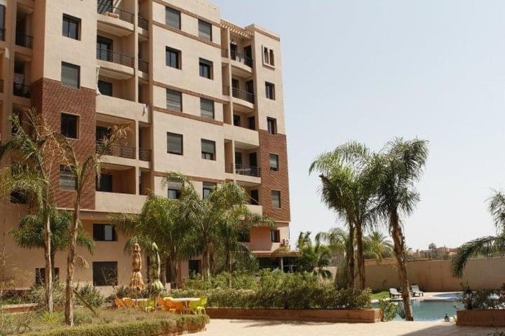 Moderne appartement T3 à Gueliz Marraquexe Exterior foto